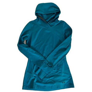 Under Armour fitted blue pullover size small